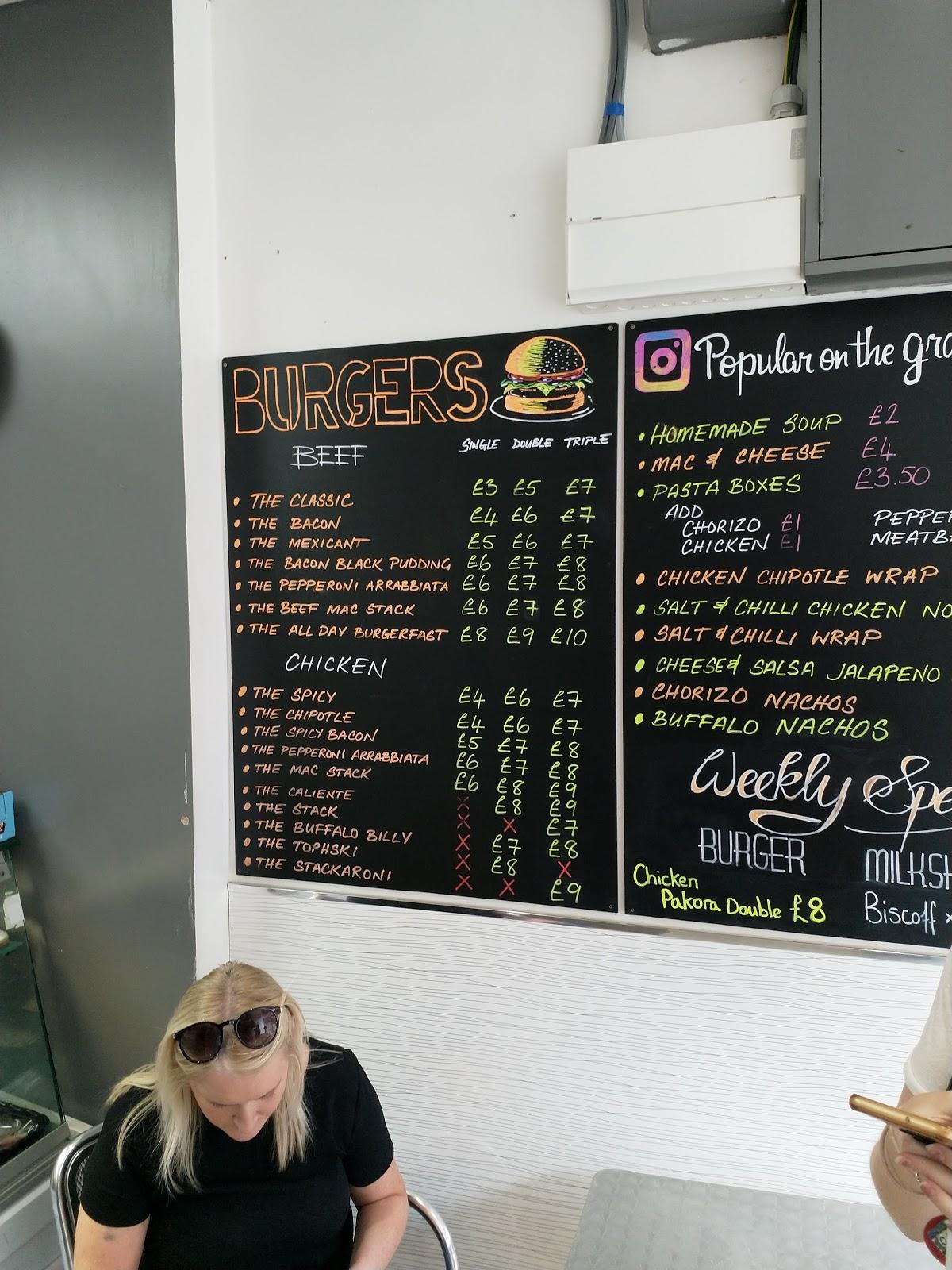 Menu at Lunch Glasgow cafe, Glasgow, Great Western Rd