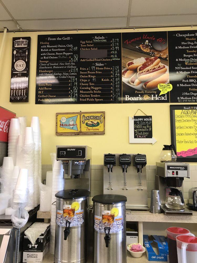 Menu at Famous Uncle Al's fast food, Chesapeake, Greenbrier Pkwy Suite 116
