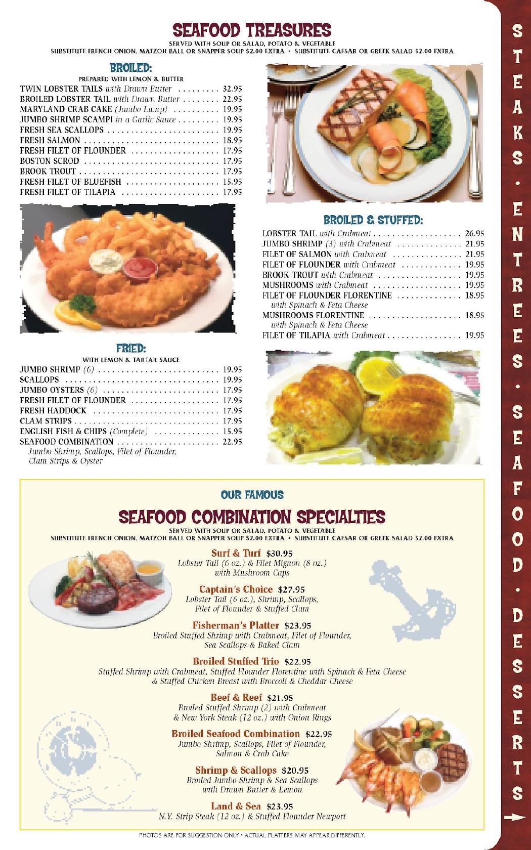 Menu at Brandywine Diner restaurant, Wilmington
