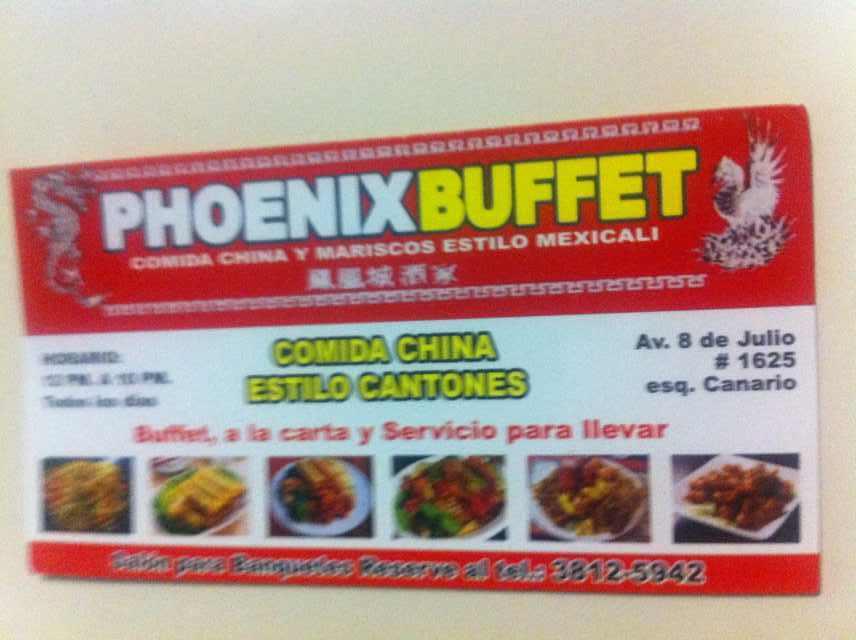 Phoenix Buffet restaurant, Guadalajara - Restaurant reviews