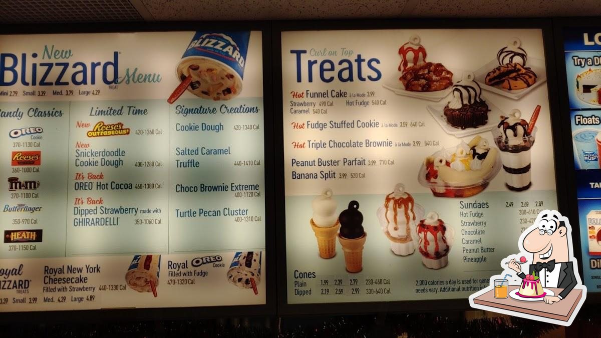 Dairy Queen (Treat), 2128 National Rd in Wheeling Restaurant menu and