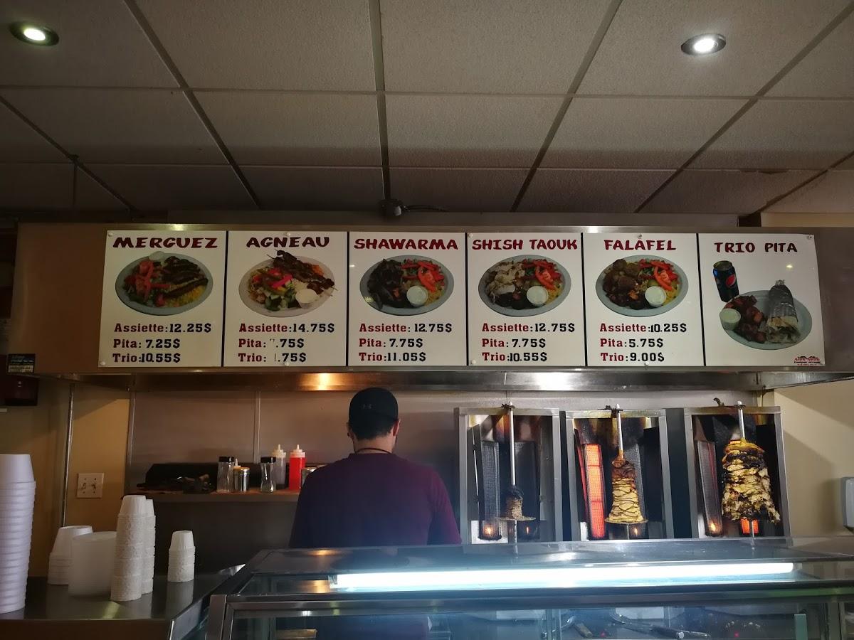 Menu at Restaurant Zein montlaurier, MontLaurier
