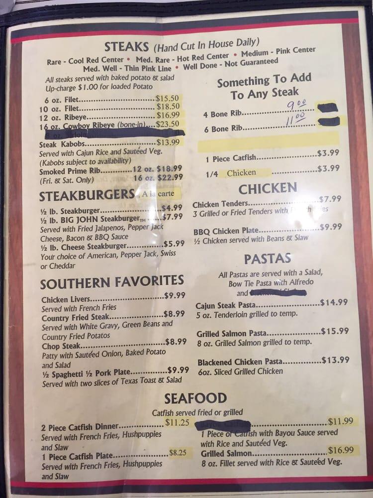 Menu at Fat Larry's BBQ, Bartlett