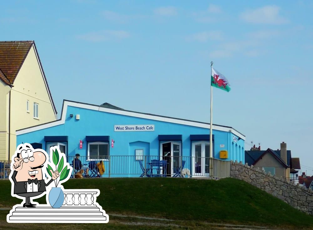 West Shore Beach Cafe, Dale Road West Shore in Llandudno