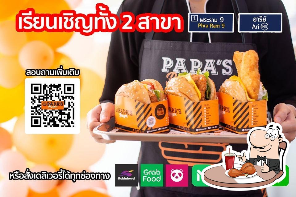 PAPA'S BURGER, Bangkok - Ratchadaphisek - Menu, Prices