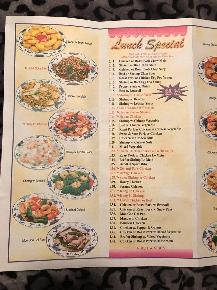 Menu at Hong Kong kitchen(near Westwego) restaurant, Marrero, Westbank Expy