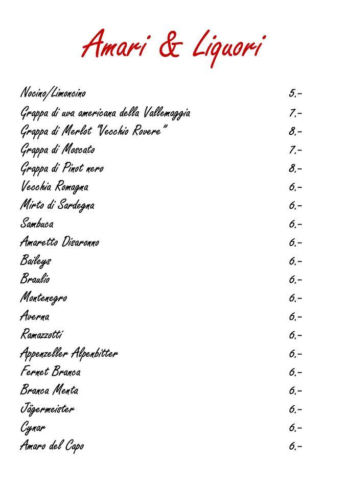 Menu di Locanda Poncini 
