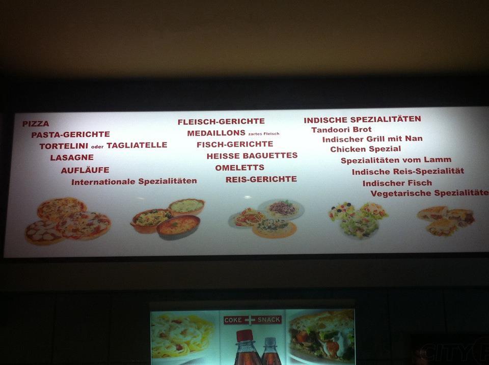 Speisekarte von La Bella Pizza Pasta & Co., Marienberg