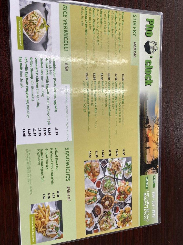 The Modesto Menu vrogue.co