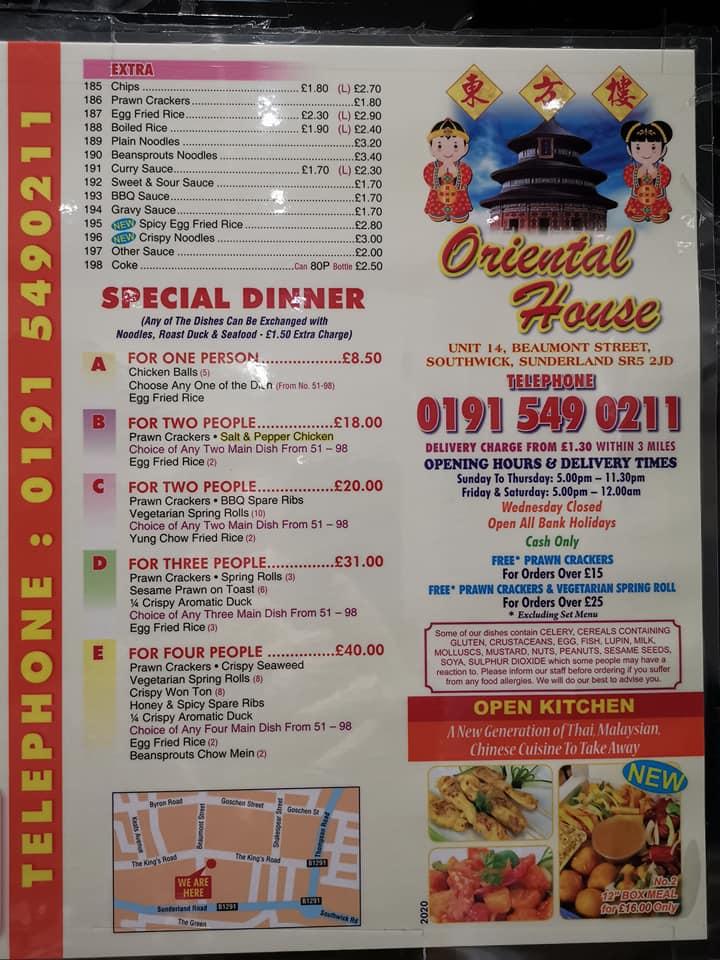 menu-at-oriental-house-restaurant-sunderland-beaumont-st