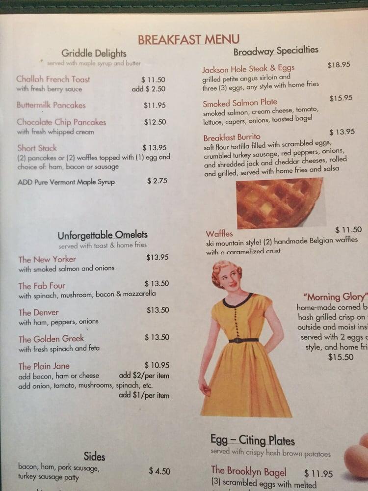 Menu at Ellen's Stardust Diner BBQ, West New York