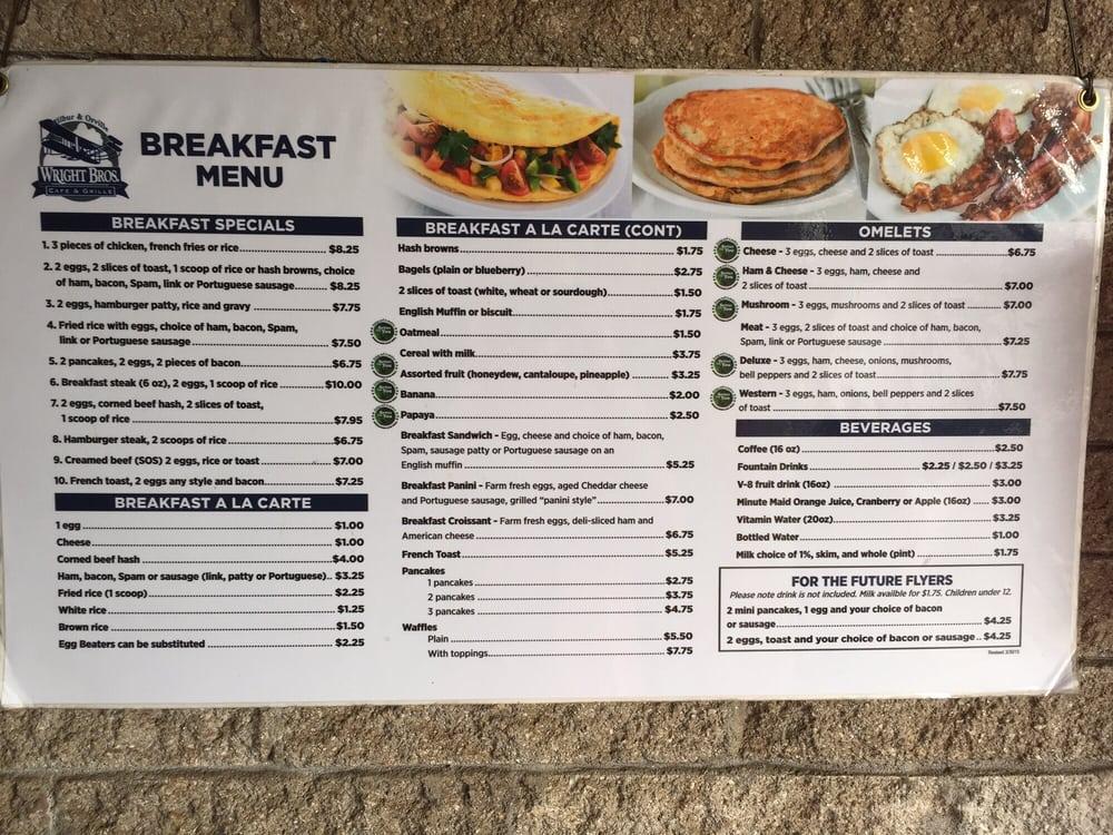 Brothers Cafe Breakfast Menu at James Messner blog