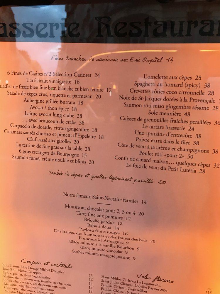 le petit lutetia paris restaurant