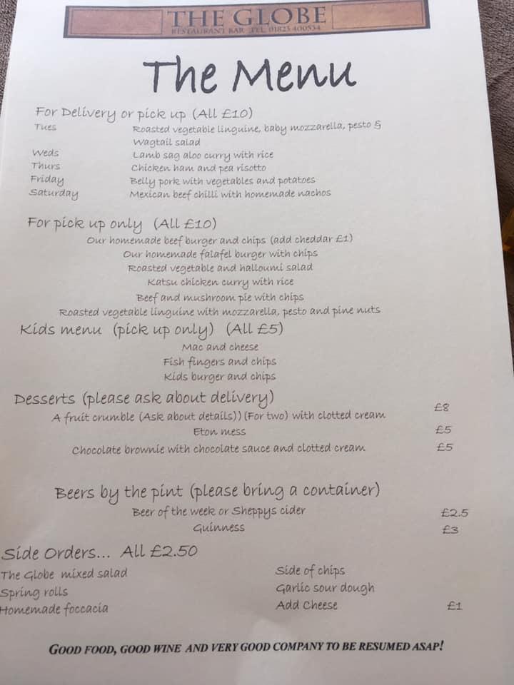 menu-at-the-globe-inn-pub-bar-milverton