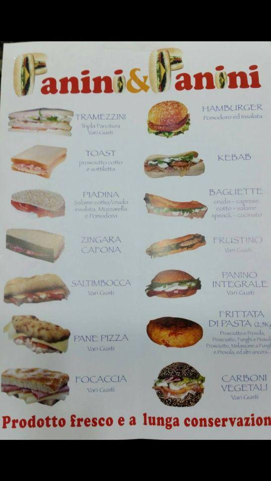 Menu di Bar Pasticceria La Veneziana 