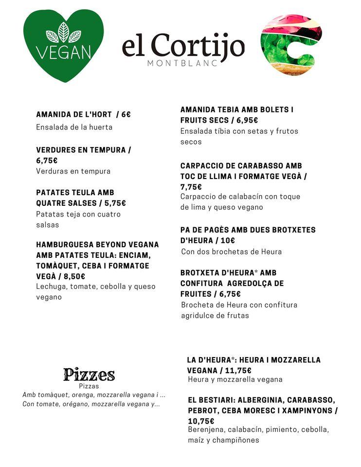 menu-at-restaurant-el-cortijo-montblanc