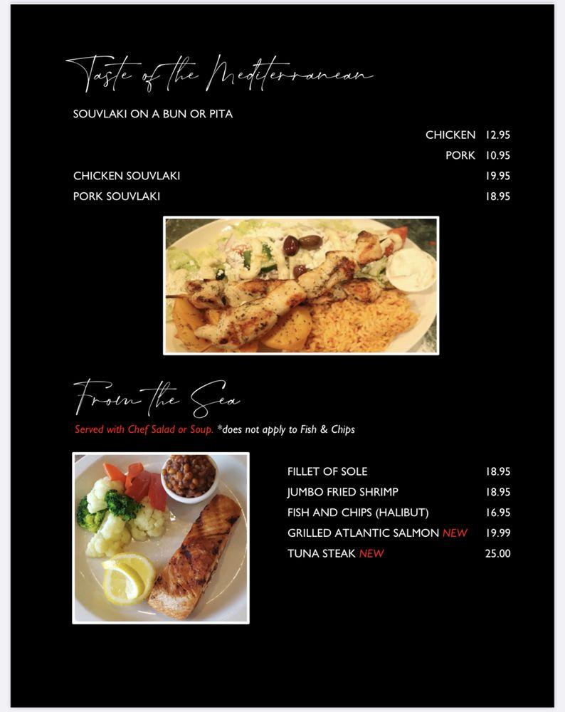 Menu at Cousins Steak House & BAR, Newmarket