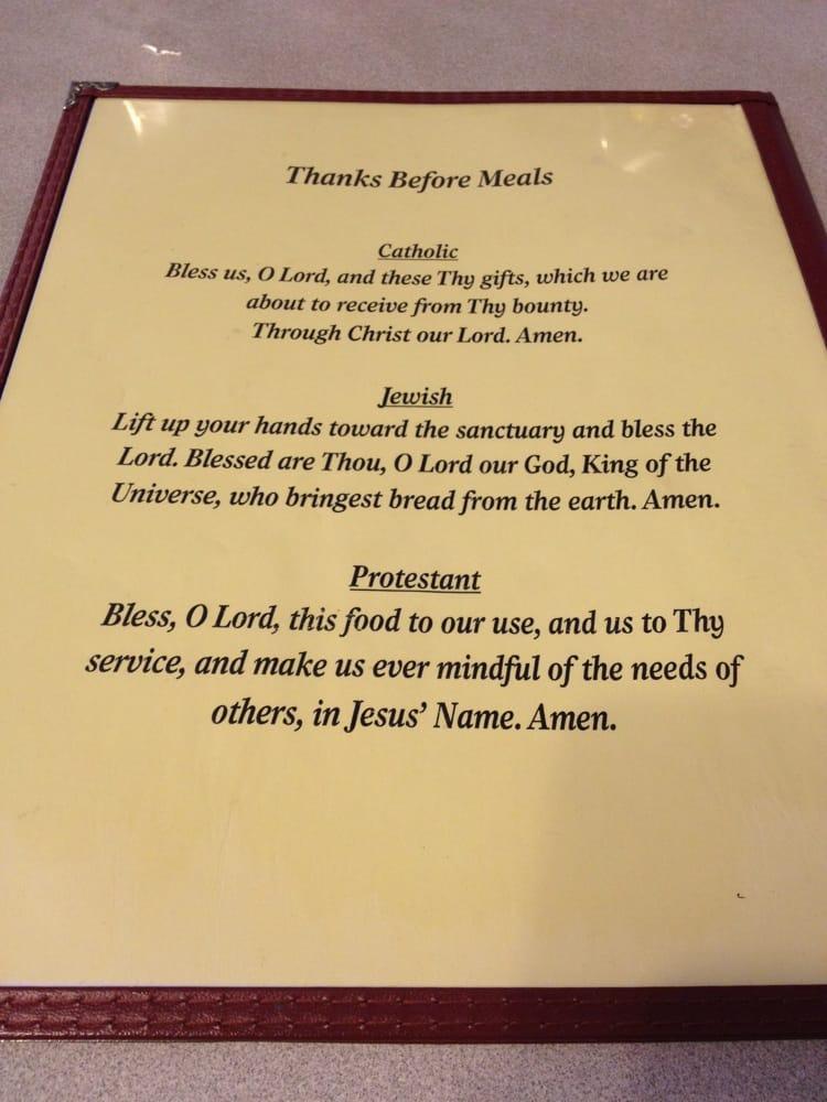 Menu at Frost Cafe, Culpeper