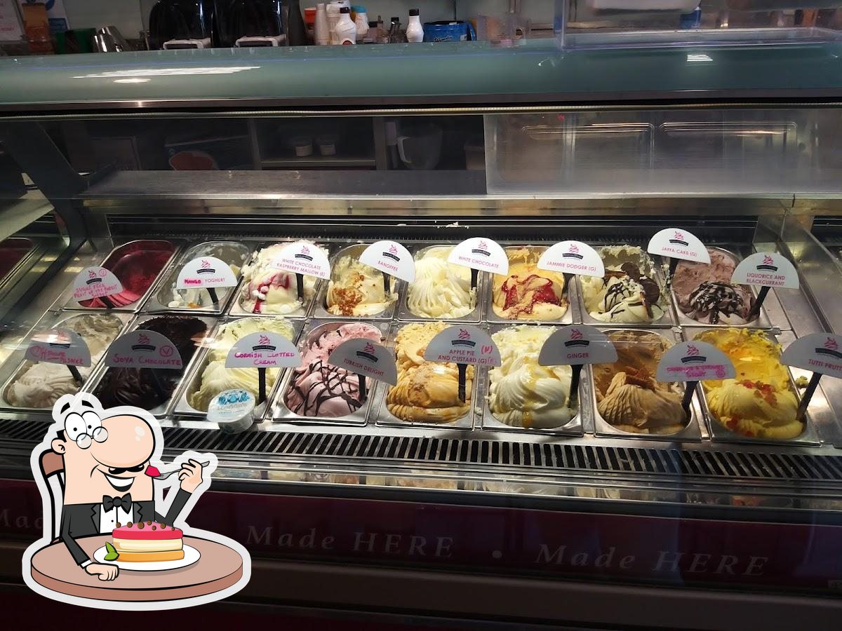 Perran Dairy Ice Cream Parlour in Perranporth Restaurant menu and reviews