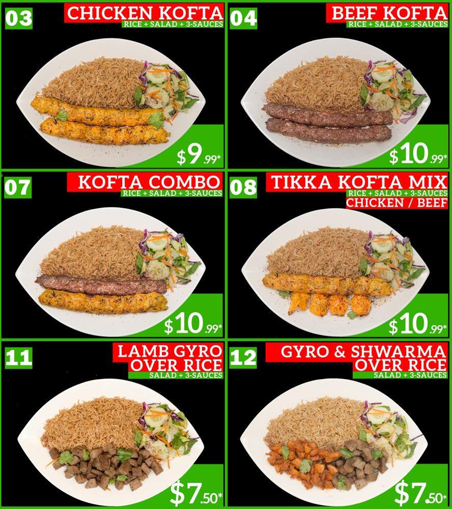 Carta del restaurante Halal Express Kabab House, Bethpage