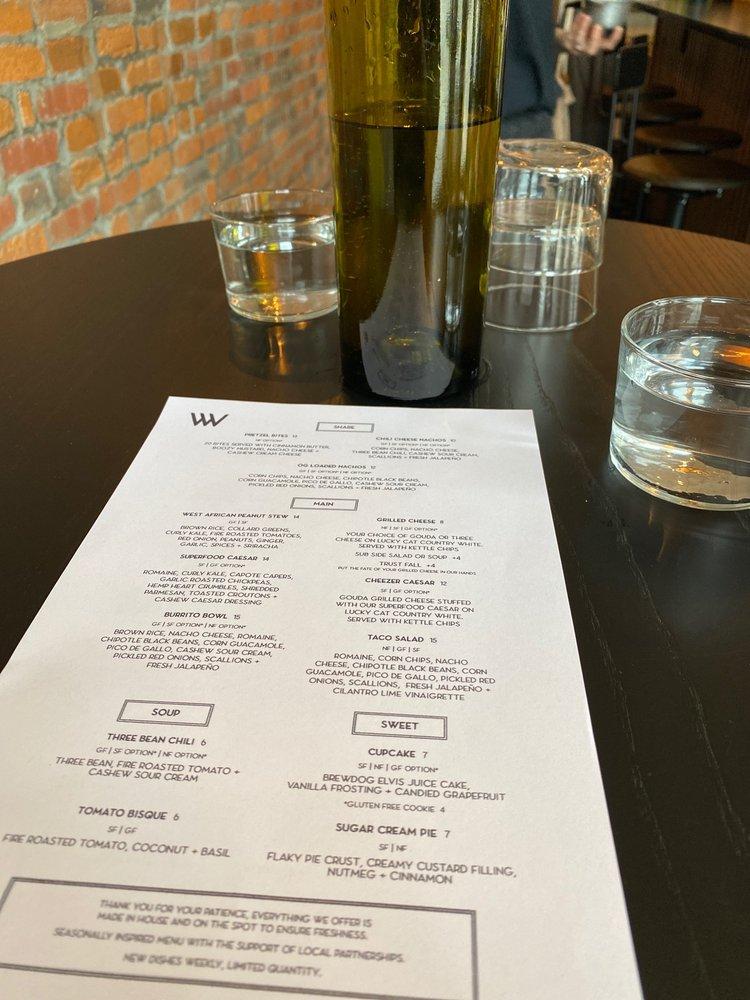 Menu at WOODHOUSE Bakery + Coffee Shop, Columbus