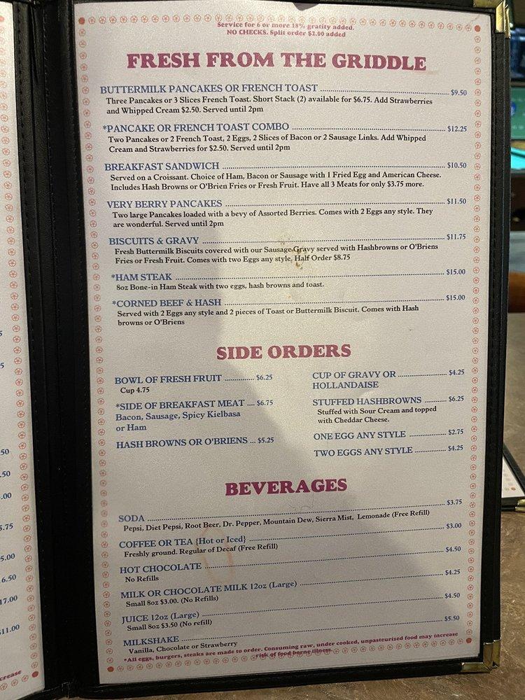 Menu at The Hideaway pub & bar, Belfair
