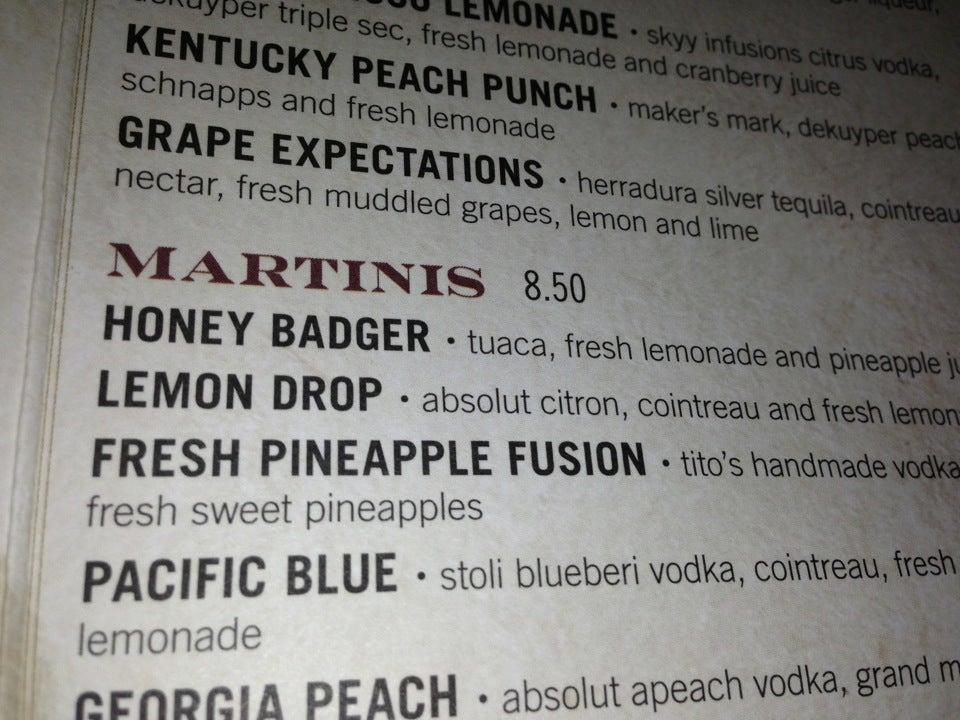 Menu at A1A Ale Works Restaurant & Taproom, St. Augustine