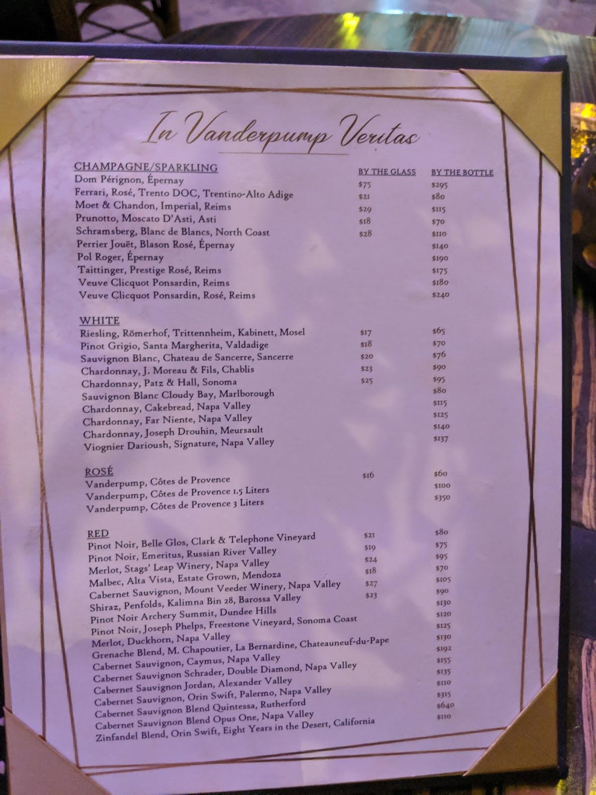 See the Vanderpump Cocktail Garden menu - Eater Vegas