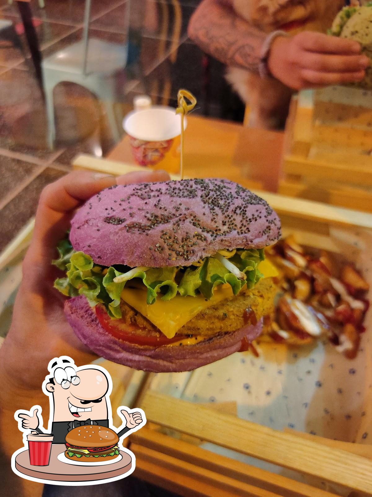 Flower Burger - Bologna Restaurant - HappyCow