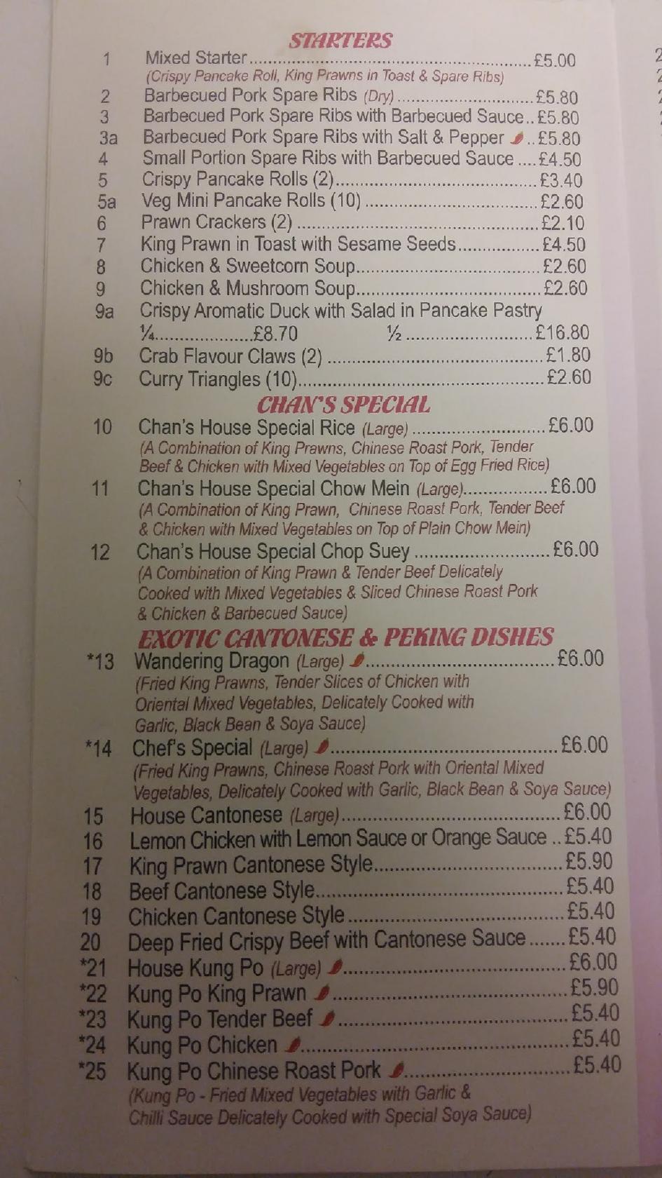cameron chinese food menu        <h3 class=