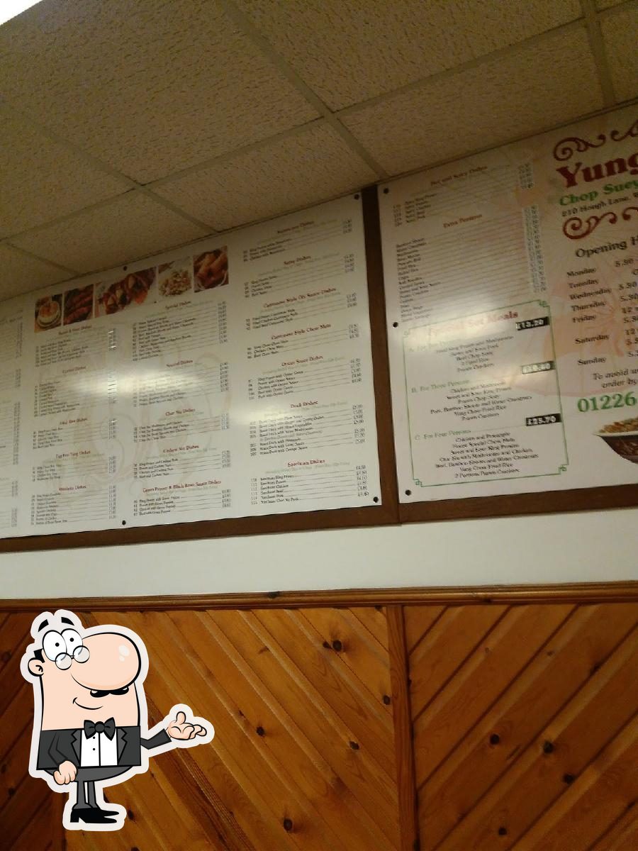 Yung Chop Suey Bar in Barnsley Restaurant reviews