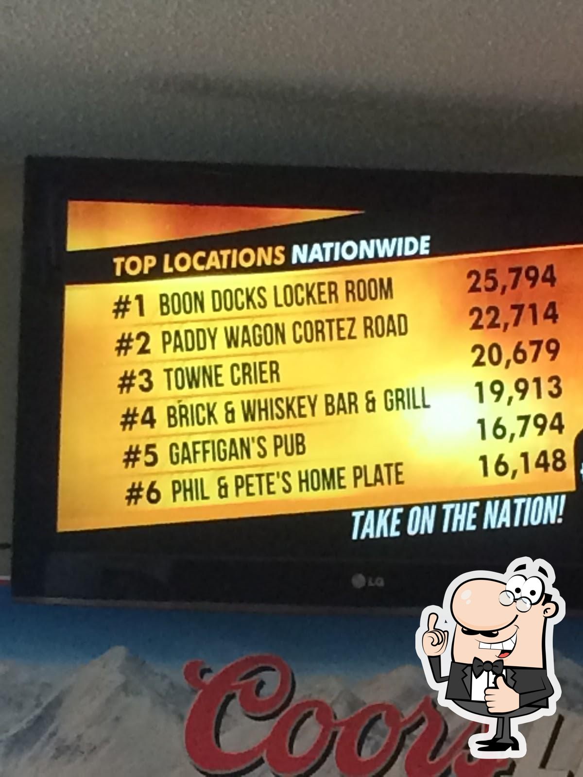 Boondocks Locker Room, N14433 Co Rd M in Galesville - Restaurant reviews