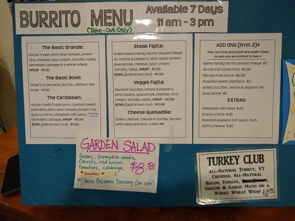 Menu at Petersham Country Store cafe, Petersham