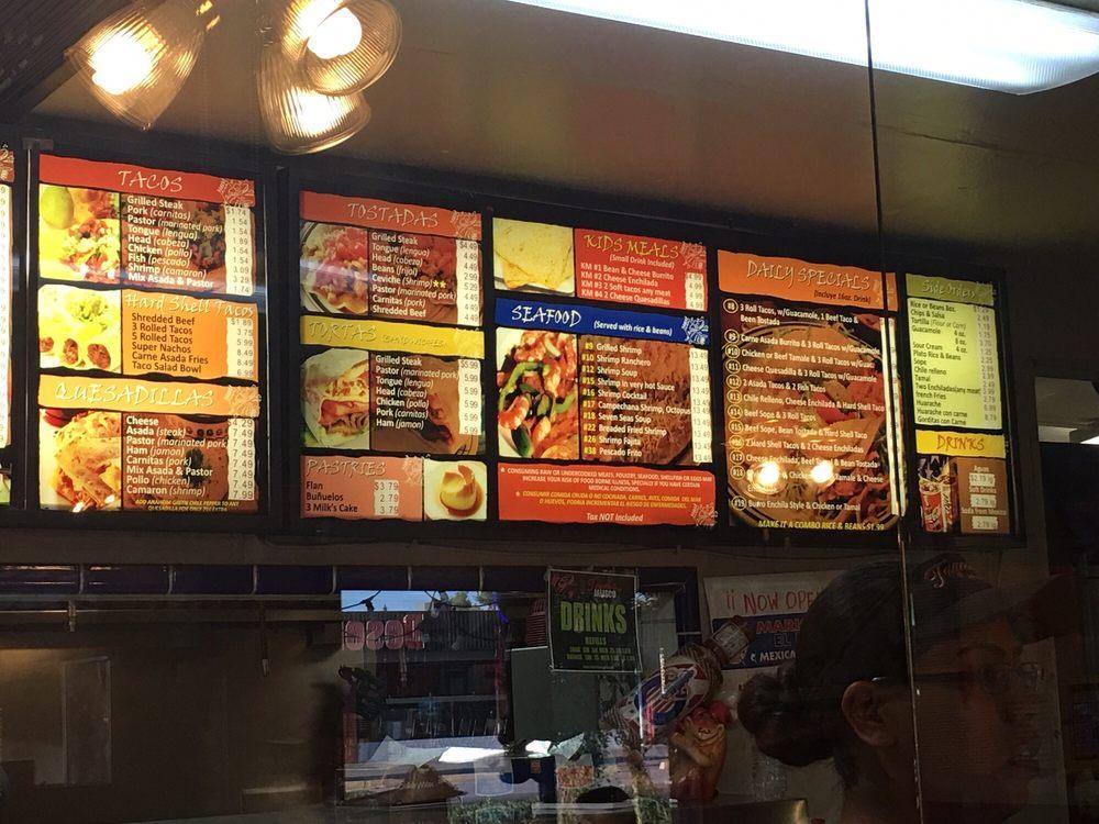 Menu at Taquitos Jalisco restaurant, Mesa, W Broadway Rd