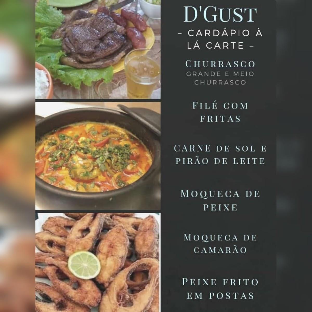 Menu Em D Gust Restaurante E Petiscaria Brasil