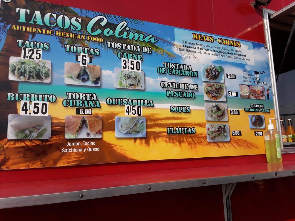 Tacos Colima Taco Truck in Nampa Restaurant menu and reviews