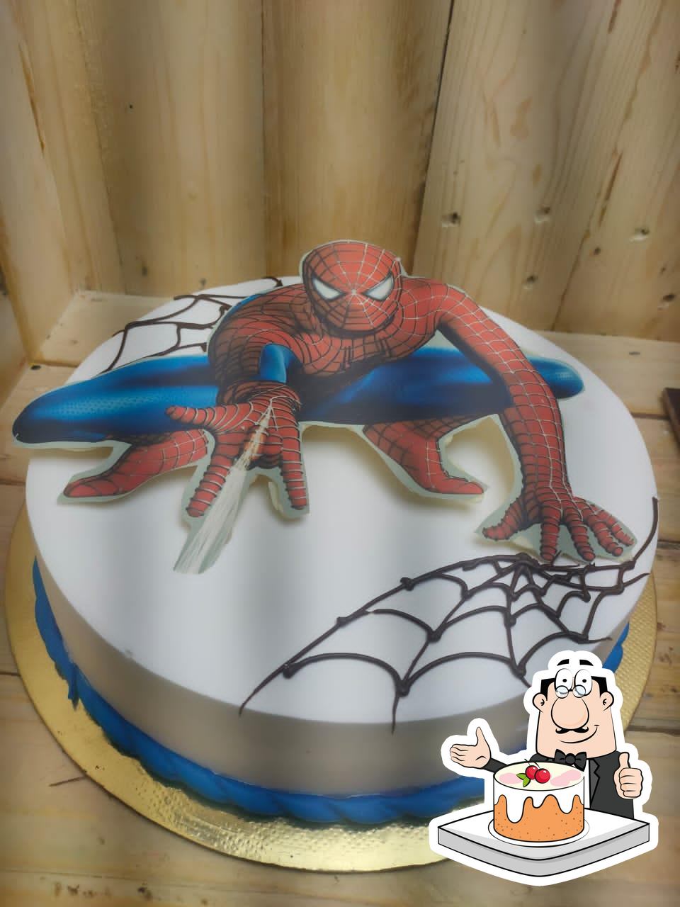 Round Shaped Spiderman Cake| Order Round Shaped Spiderman Cake online |  Tfcakes