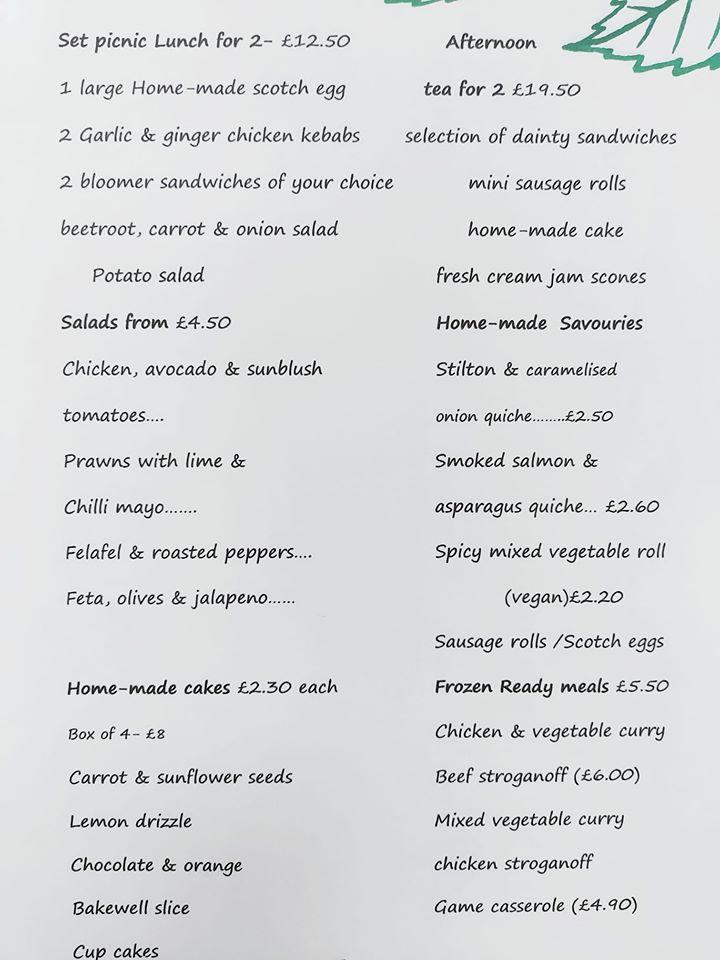 Menu at Pretzels Delicatessen cafe, Loughborough, 12 Station Rd