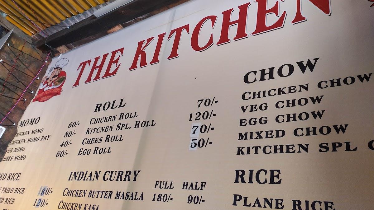 Menu at THE KITCHEN, Guwahati, HRIDAY RANJAN PATH