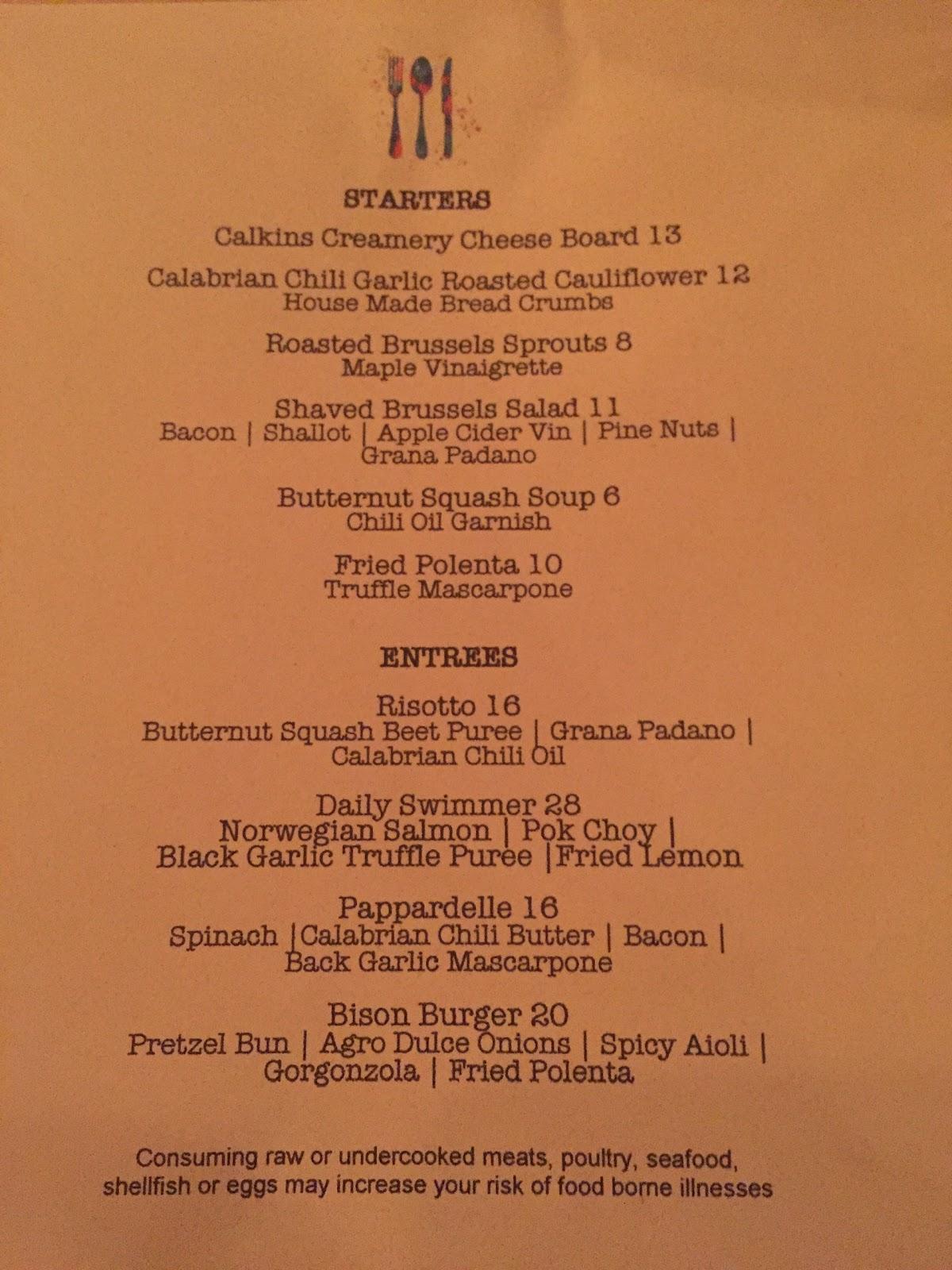 Menu at Dyberry Forks pub & bar, Honesdale