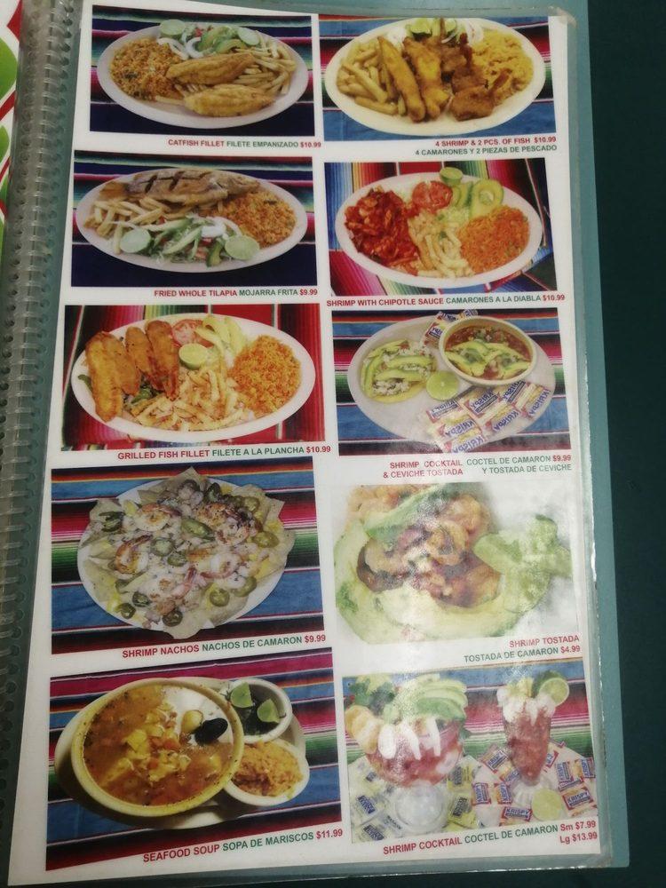 Menu at Taqueria el Tapatio restaurant, Willis