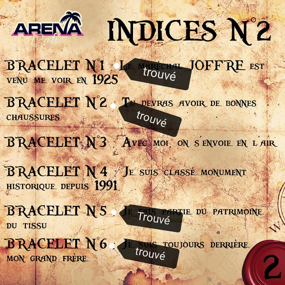Menu de ARENA CAFE