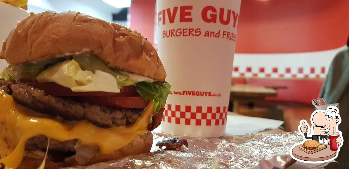 Five Guys York in York Restaurant menu and reviews
