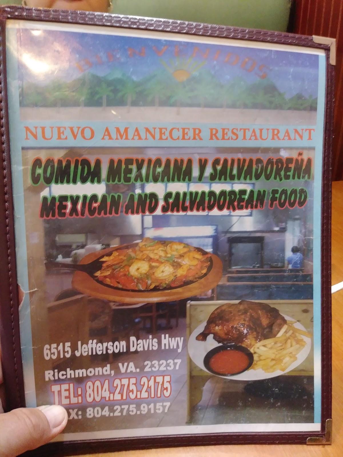 Restaurante Nuevo Amanecer Latino Market, Richmond - Carta del restaurante  y opiniones