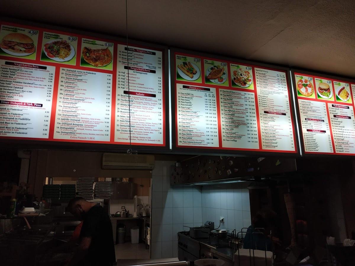 Menu at Ali Baba Döner & Pizza Hungen, Hungen