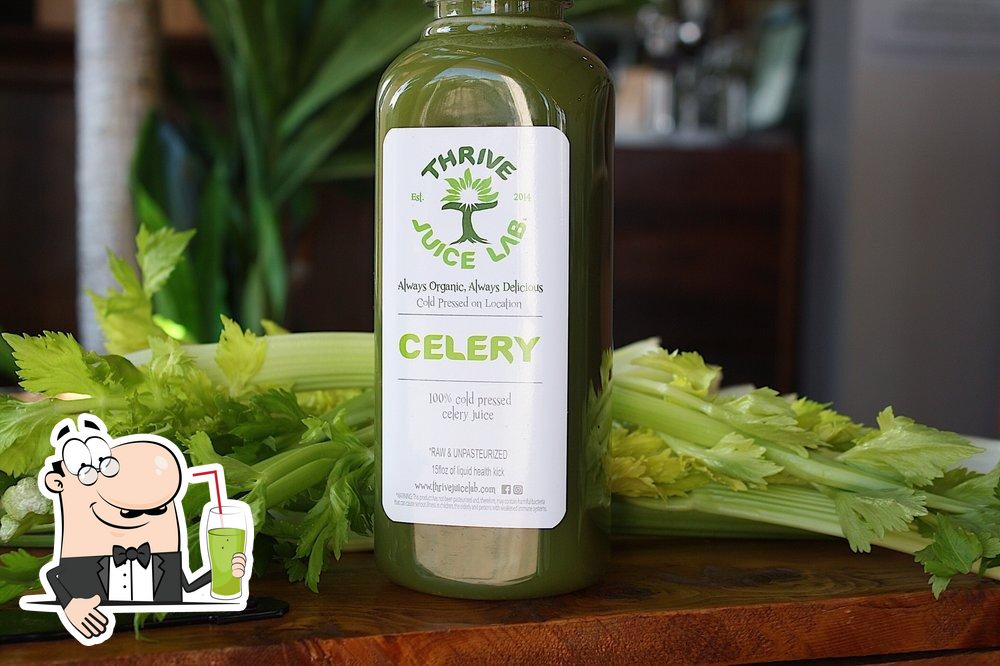 Thrive Juice Lab in Newport Beach Restaurant menu and reviews