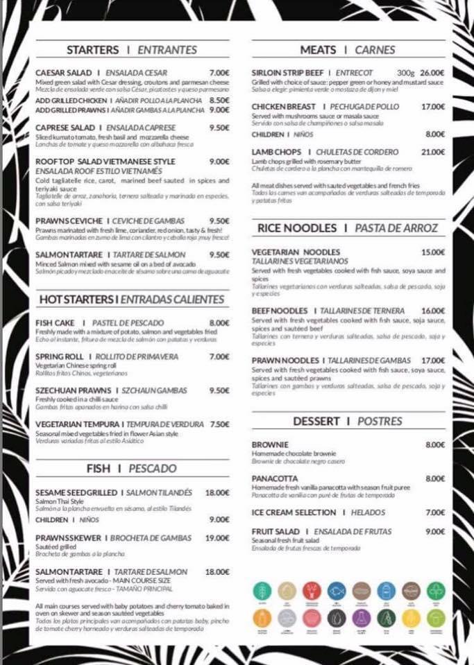 menu-at-roof-top-restaurant-marbella