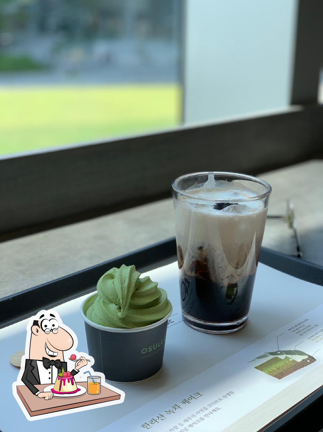 Osulloc Tea House Lotte World cafe, Seoul, Jamsil 6(yuk)dong