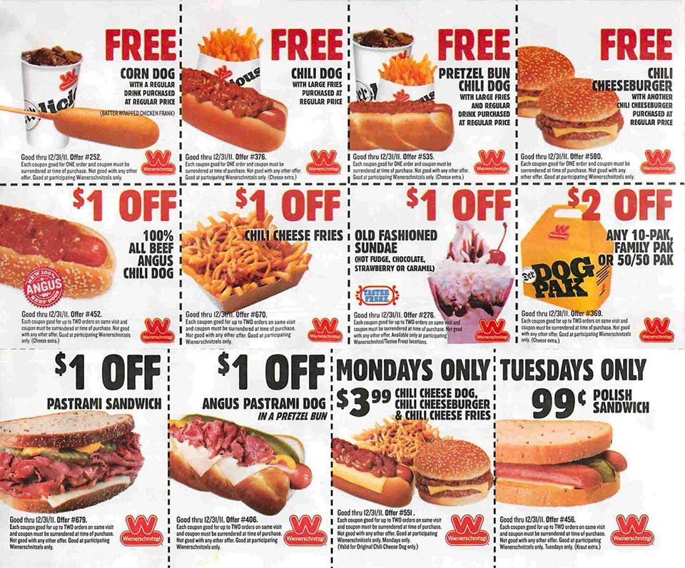 Menu At Wienerschnitzel Fast Food Diamond Bar Menu At Wienerschnitzel Fast Food Diamond Bar