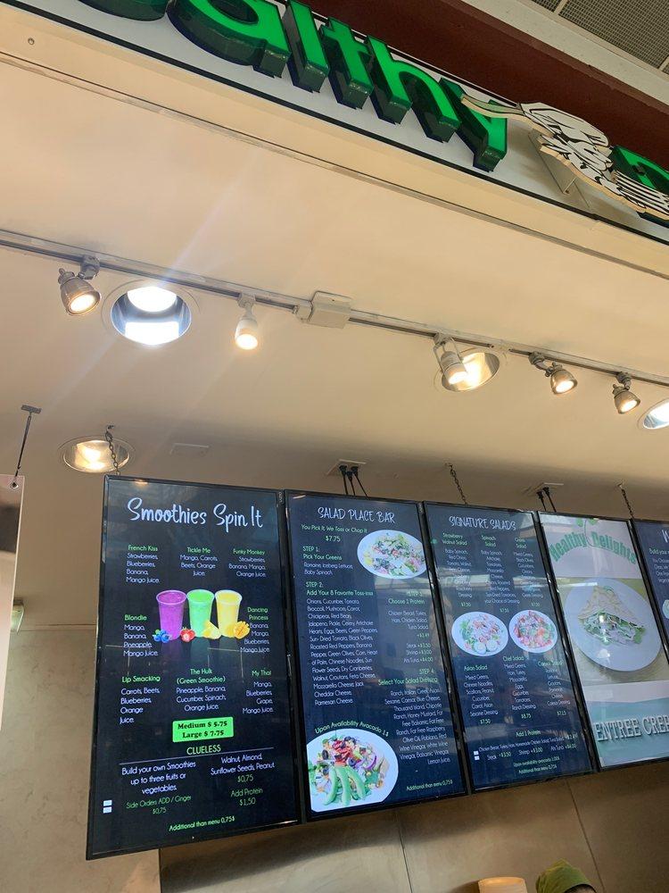 Carta del postres Healthy Delights, Doral, NW 107th Ave suit 432
